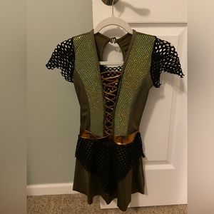 Peter Pan figure skate dress!